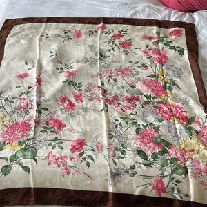 Allcot and Andrews vintage scarf